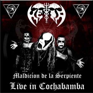 HÉIA: Banda divulga selos que distribuirão o vindouro “Maldición de la Serpiente – Live in Cochabamba”