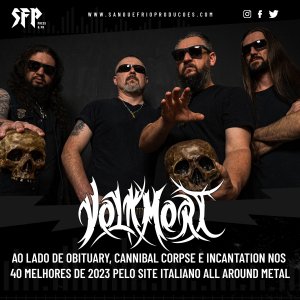 VOLKMORT: Ao lado de Obituary, Cannibal Corpse e Incantation entre os 40 melhores de 2023 pelo site italiano All Around Metal
