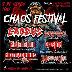 METALLSTEIN: Primeiro show do ano acontece neste fim de semana – saiba mais sobre o ‘Chaos Festival’ AQUI!