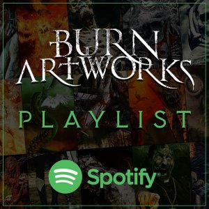 BURN ARTWORKS: Alcides Burn divulga playlist no Spotify com seus clientes como destaque, confira!