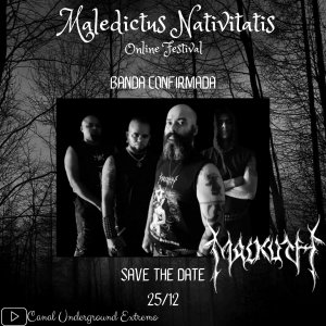 MALKUTH: Assista a performance do grupo no ‘Maledictus Nativatis Online Festival’