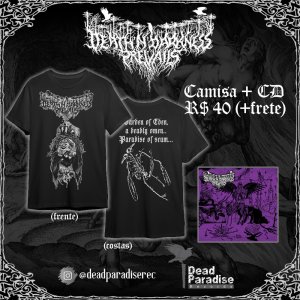 DEATH N’ DARKNESS PREVAILS: Dead Paradise Records lança promoção com camisa + CD, confira!