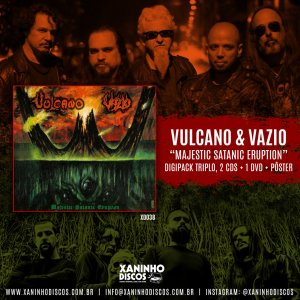 VULCANO: “Majestic Satanic Eruption” está pronto e disponível, saiba onde encontrar!