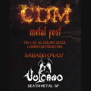 VULCANO: Banda é confirmada no ‘CDM Metal Festival’