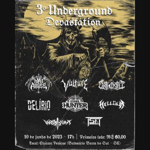 ORTHOSTAT: ‘3º Underground Devastation’ acontece neste sábado (10) em Santa Catarina