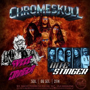 CHROMESKULL: Show de lançamento oficial de “Screaming To The World” tem data confirmada – saiba mais!