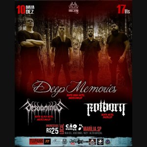 DEEP MEMORIES: Presença confirmada no ‘Horde Of Demon Fest’ – clique aqui e confira!