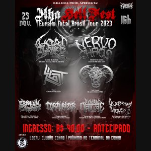 TORTURIZER: Ao lado de outros grandes nomes do Metal no ‘Ilha Hell Fest’ – confira!