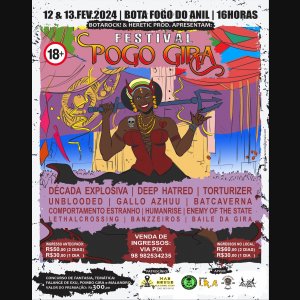 TORTURIZER: Banda é confirmada na primeira edição do ‘Festival Pogo Gira’ – confira!