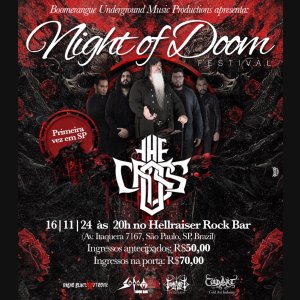 THE CROSS: Confirmado como headliner no ‘Night Of Doom Festival’ em São Paulo – line up completo AQUI!