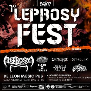 LEPROSY: Perto de celebrar o ‘1º Leprosy Fest’, banda lança novo single “Headless Mule” – ouça agora!