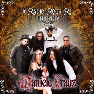 DANIELE KRAUZ: Banda concederá entrevista exclusiva ao vivo à Rádio Rock RJ