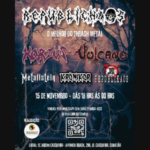 VULCANO: Confirmado como headliner ao lado de Korzuz no festival ‘Republichaos’ – line up completo AQUI!