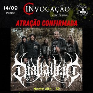 DIABÁLLEIN: Anunciado ao lado de Kill For Nothing, Inanimalia e Santa Cora no ‘INvocação Music Festival’ – confira!