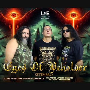 EYES OF BEHOLDER: Banda se apresenta no ‘23º Aniversário do Dorme Suju's Moto Clube’ neste sábado (07) – confira!