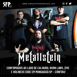 METALLSTEIN: Confirmados ao lado de Calvario, Burn Laws, Zive e Holiness Code em Mongaguá/SP – saiba tudo AQUI!