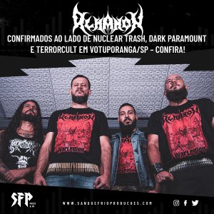 ALMANON: Confirmados ao lado de Nuclear Trash, Dark Paramount e Terrorcult em Votuporanga/SP – saiba tudo AQUI!