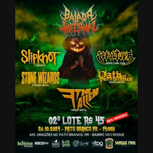 BALADA INFERNAL FESTIVAL: Contagem regressiva para o fim do segundo lote – ingressos e combos exclusivos AQUI!