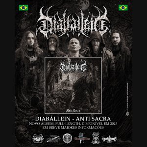 DIABÁLLEIN: Banda divulga selos que lançarão o álbum “Anti Sacra” em 2025 – confira quais são AQUI!