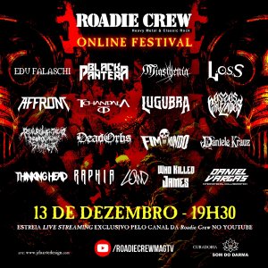 FIM DO MUNDO: Fim de semana com ‘Roadie Crew – Online Festival’ e ‘Moto Fest Tatoo’ – saiba tudo AQUI!