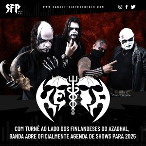 HÉIA: Com turnê ao lado dos finlandeses do Azaghal, banda abre oficialmente agenda de shows para 2025