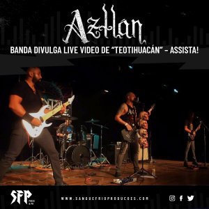 AZTLÁN: Banda divulga live video de “Teotihuacán” – assista agora!