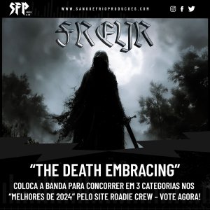 FREYR: “The Death Embracing” coloca a banda para concorrer em 3 categorias nos “Melhores de 2024” pelo site Roadie Crew – vote agora AQUI!