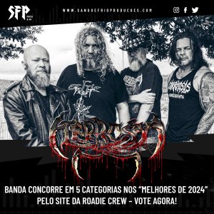 LEPROSY: Banda concorre em 5 categorias nos “Melhores de 2024” pelo site da Roadie Crew – vote agora!