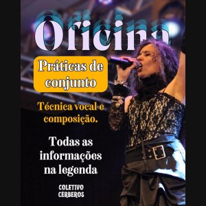 DANIELE KRAUZ: Oficina - Práticas de Conjunto em Técnica Vocal e Composição – saiba tudo AQUI!