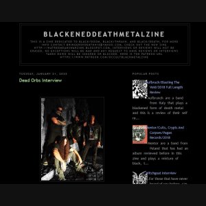 DEAD ORBS: Entrevista exclusiva ao portal norte-americano BlackenedDeathMetalZine – confira AQUI!