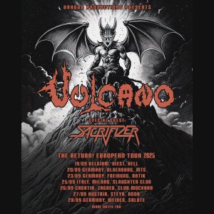 VULCANO: Banda anuncia “The Return! European Tour 2025” – Confira as datas já confirmadas!