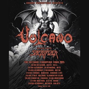 VULCANO: Novas datas da “The Return! European Tour 2025” são anunciadas – confira!