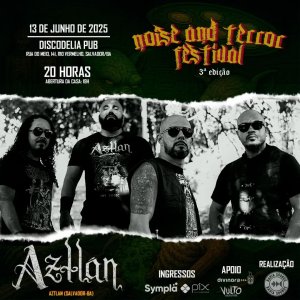 AZTLÁN: Banda se junta a Gorencephalic e Splattered Genocide na 3ª edição do ‘Noise And Terror Festival’ em Salvador – confira!