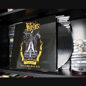 EM RUÍNAS: Banda lança LP “Live in SP Metal City (2022)” com arte assinada pela FUG DESIGN — confira os detalhes!