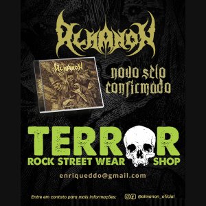 ALMANON: Terror Rock Street Wear Shop será uma das distribuidoras oficiais de “Primitive Infernal” — confira os detalhes!