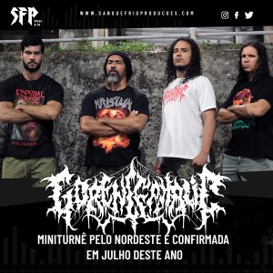 GORENCEPHALIC: Miniturnê pelo Nordeste é confirmada em julho deste ano – saiba mais aqui!