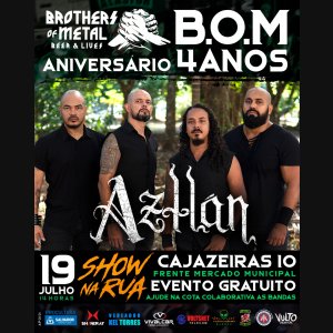 AZTLÁN: ‘Brothers Of Metal – 4 anos’ acontece neste sábado (19) – saiba tudo AQUI!