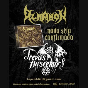 ALMANON: Trevas Nascemos é o quinto selo anunciado no lançamento físico de “Primitive Infernal” – confira!