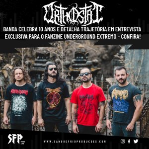 ORTHOSTAT: Banda Celebra 10 Anos e Detalha Trajetória em Entrevista Exclusiva para o Fanzine Underground Extremo – confira!