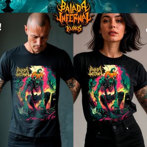 BALADA INFERNAL: Evento anuncia pré-venda de camisetas com estampa exclusiva da edição de 10 anos – adquira agora!