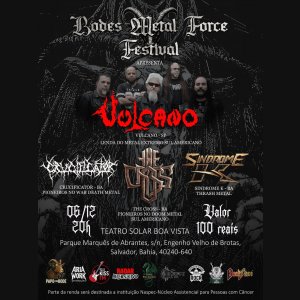 THE CROSS: Banda é confirmada ao lado de Crucificator, Síndrome K e Vulcano no ‘Bodes Metal Force Festival’ – confira!