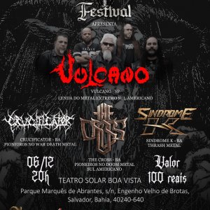 VULCANO: Lenda do Metal Extremo retorna à Bahia após 8 anos para o festival ‘Bodes Of Metal Force’