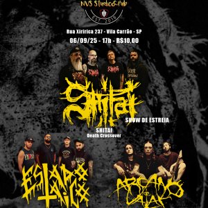SHITAI: A ESPERA ACABOU! Show de estreia acontece neste sábado (06) em São Paulo/SP