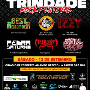 LEPROSY: ‘Trindade Rock Festival’ acontece neste fim de semana em Trindade/GO