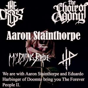 THE CROSS: Eduardo 'Slayer' une-se a Aaron Stainthorpe (High Parasite/My Dying Bride) em regravação de clássico do Doom Metal