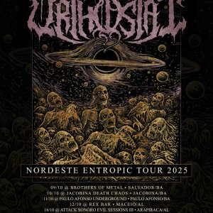 ORTHOSTAT: Banda anuncia cartaz completo da ‘Nordeste Entropic Tour 2025’ – confira!