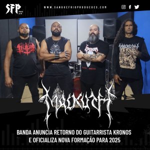 MALKUTH: Banda anuncia retorno do guitarrista Kronos e oficializa nova formação para 2025