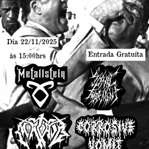 METALLSTEIN: Banda confirma presença no ‘Spiritual Demolition Fest’ em São Paulo com entrada gratuita