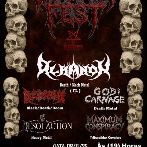 ALMANON: Banda confirmada como headliner do ‘Carnage Fest’ e anuncia primeiro show da turnê de “Primitive Infernal”