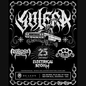 LEPROSY: Banda confirma apresentação em Goiânia ao Lado de Odiado, Electrical Storm e Sujera